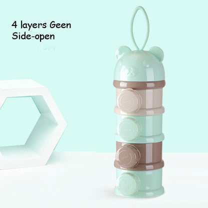 4 Layer Baby Food & Milk Powder Storage Box