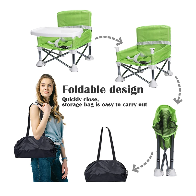 Portable Folding Baby Dining Chair for Travel