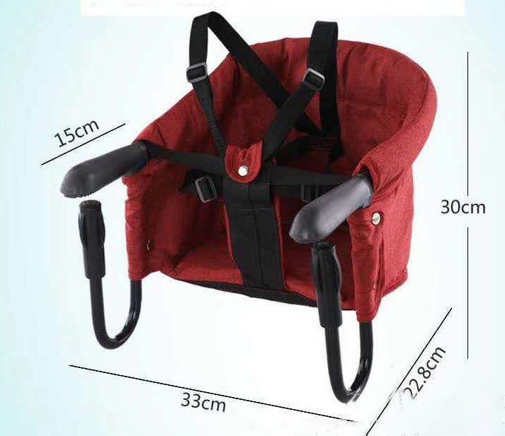 Portable Foldable Hook-On Baby Feeding High Chair