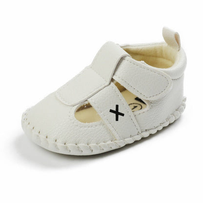 Open-Detail Baby Summer Shoes with Soft PVC Soles