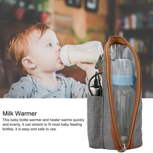 Portable USB Baby Bottle Warmer & Heating Bag