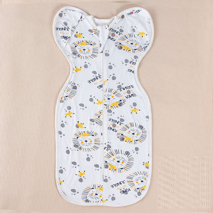 Cotton Anti-Kick Printed Baby Sleeping Bag