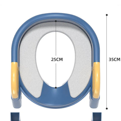 Folding Step Stool Baby Toilet Seat Ring & Potty
