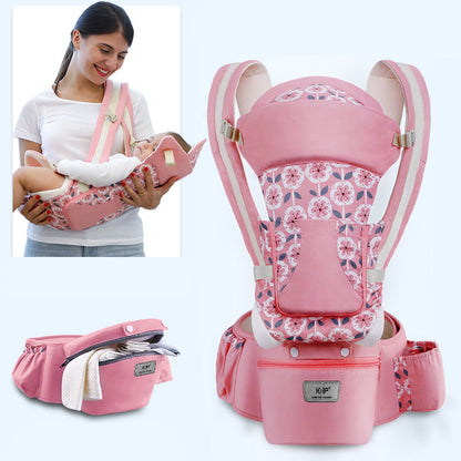 3-In-1 Ergonomic Baby Hip Seat Carrier & Wrap Sling