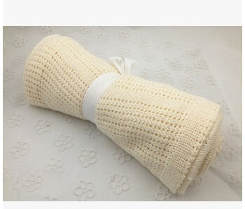 Super Soft Cotton Baby Swaddle Blanket & Stroller Cover