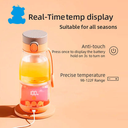 Portable Rechargeable Smart Baby Milk Travel Kettle