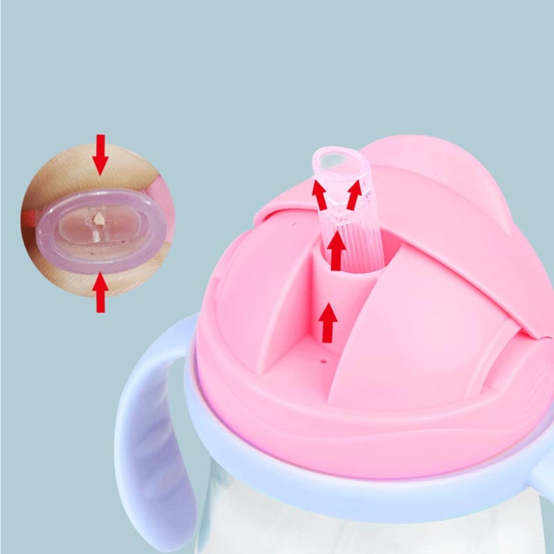 Silica Straw Sippy Cup for Newborns & Toddlers