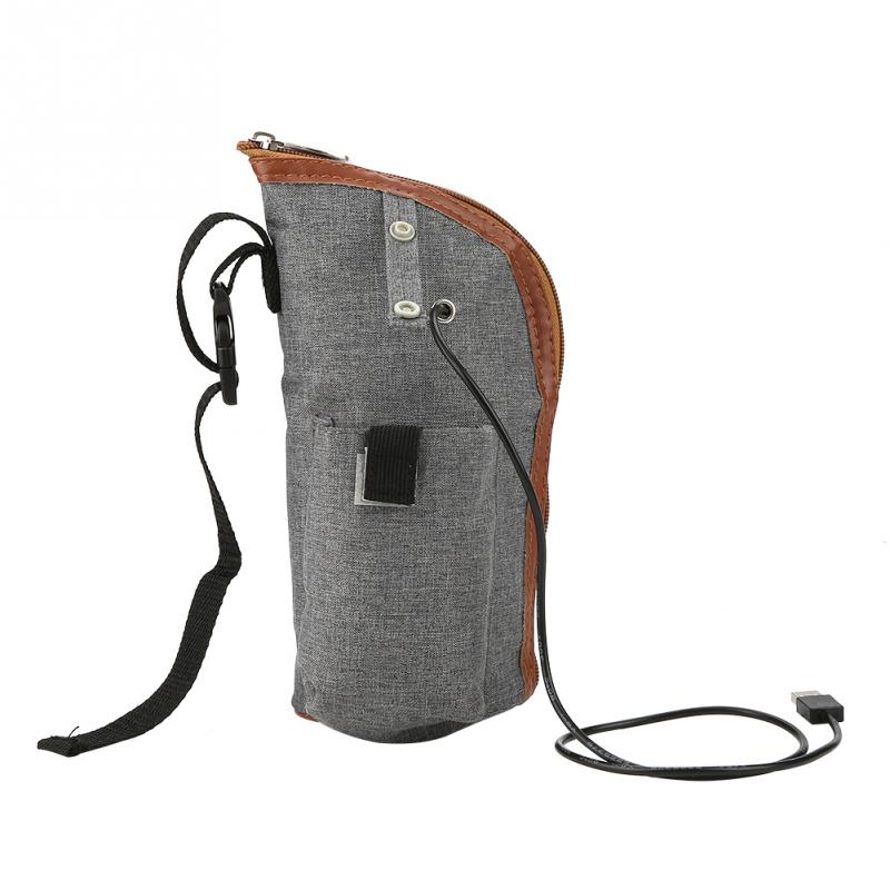 Portable USB Baby Bottle Warmer & Heating Bag