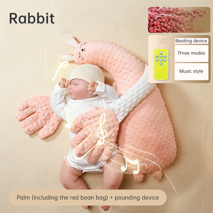 Baby Anti-Moros Reflex Soothing Sleep Pillow & Patting Toy