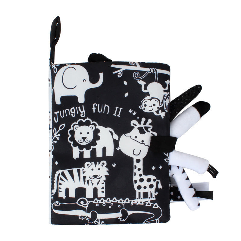 Children's Soft Activity Book with Sensory Toys