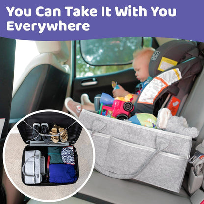 Portable Baby Diapeer Caddy Organizer & Nursery Storage