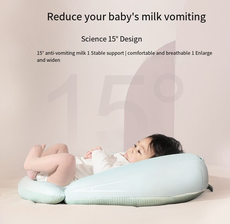 Anti-Spitting Slope Breastfeeding & Feeding Pillow