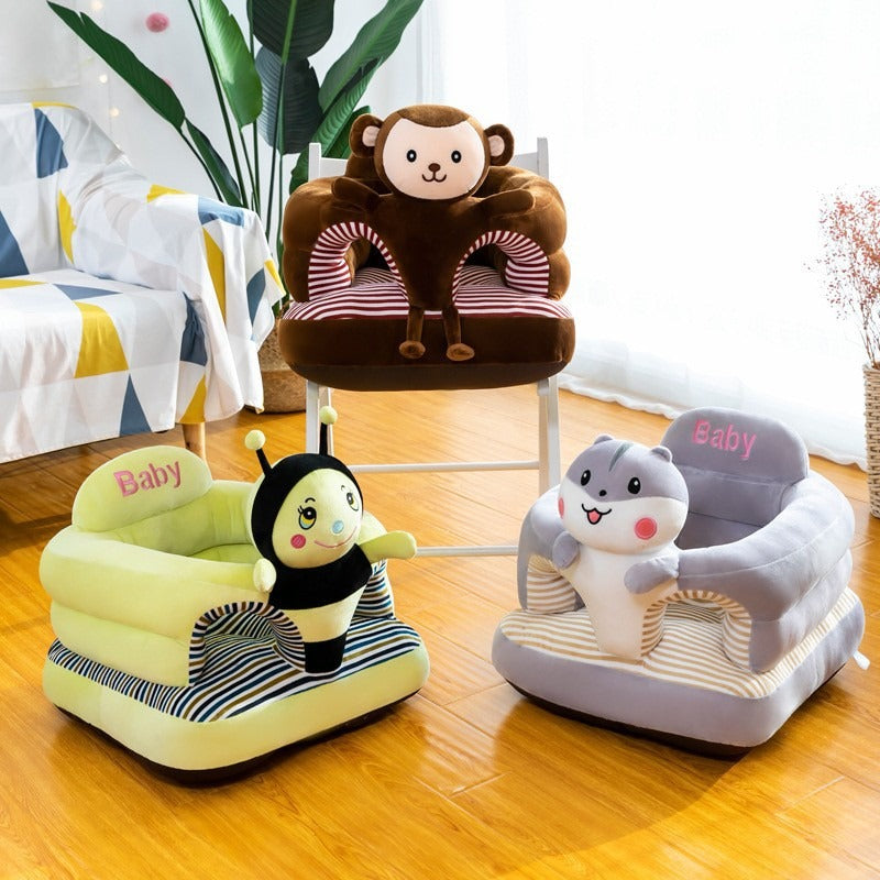 Anti-Fall Cartoon Baby Learning Sofa Chair & Tatami Mat