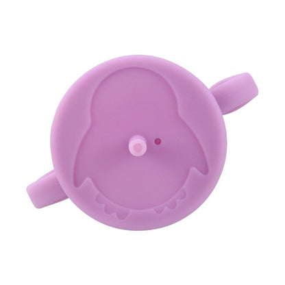 Silicone Sippy Cup with Lid for Baby & Toddler Learning
