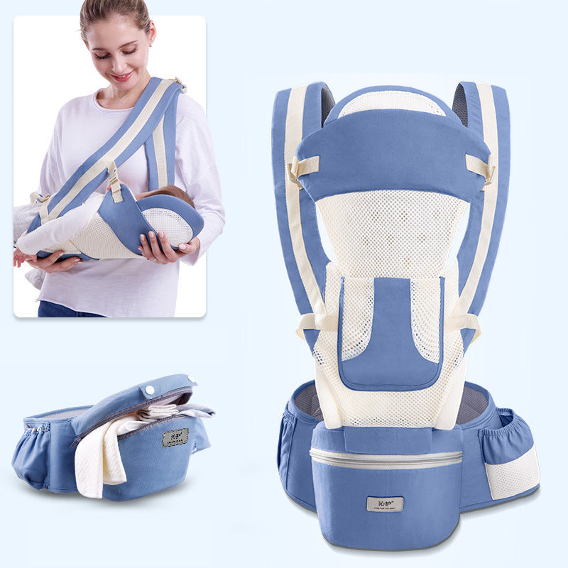3-In-1 Ergonomic Baby Hip Seat Carrier & Wrap Sling