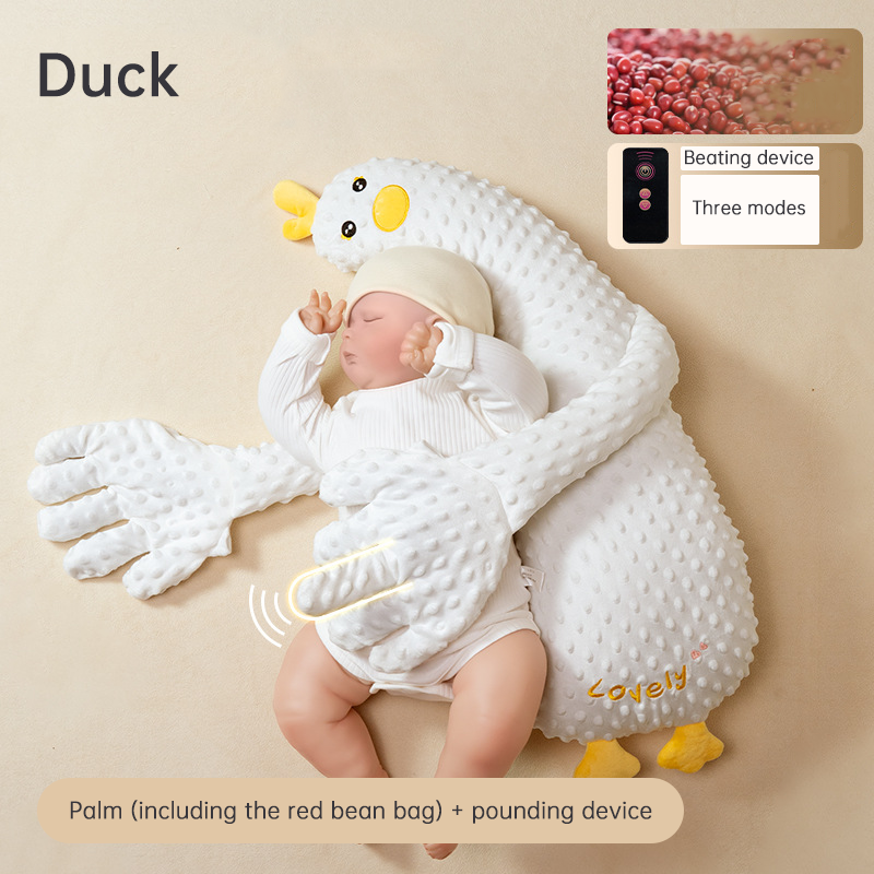 Baby Anti-Moros Reflex Soothing Sleep Pillow & Patting Toy