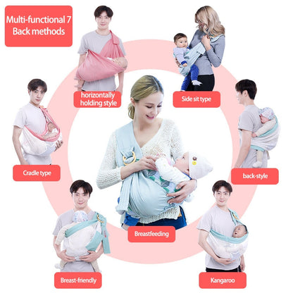 Newborn Kangaroo Baby Carrier & Breastfeeding Cover