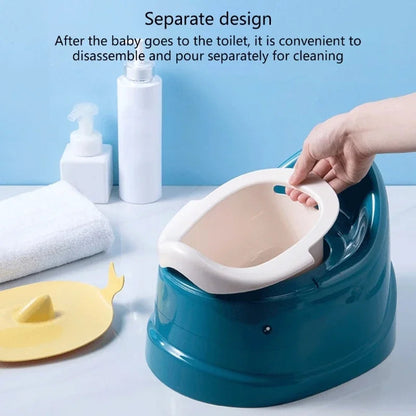 Portable Non-Slip Oval Baby Potty Trainer for Travel