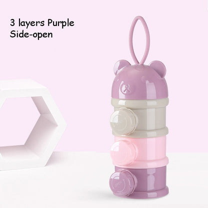 4 Layer Baby Food & Milk Powder Storage Box