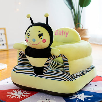 Anti-Fall Cartoon Baby Learning Sofa Chair & Tatami Mat