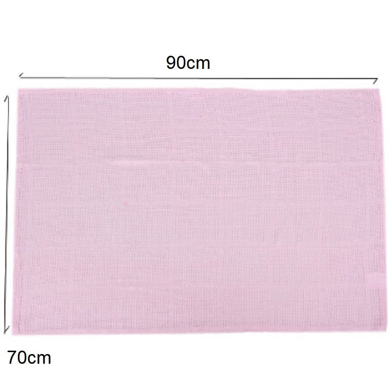Super Soft Cotton Baby Swaddle Blanket & Stroller Cover