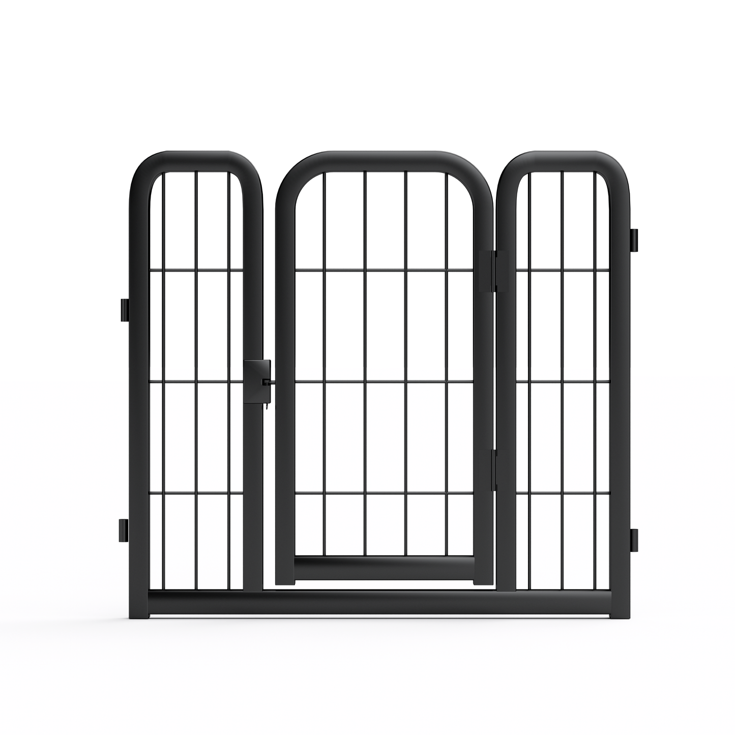 12 piece Portable Indoor & Outdoor Dog Fence, 24 inch