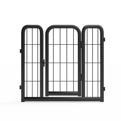 12 piece Portable Indoor & Outdoor Dog Fence, 24 inch