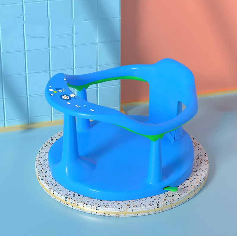 Anti-Slip Suction Cup Newborn Baby Bath Chair & Stool
