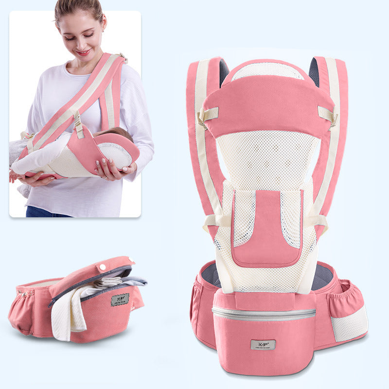 3-In-1 Ergonomic Baby Hip Seat Carrier & Wrap Sling