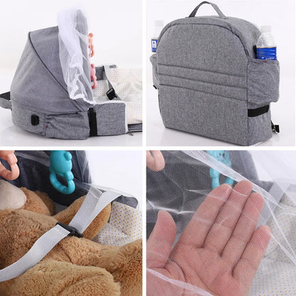 Foldable Portable Baby Travel Bed with Mosquito Net