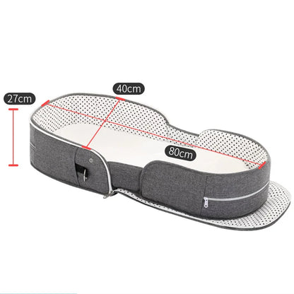 Multifunctional Folding Baby Travel Cot & Camping Bed