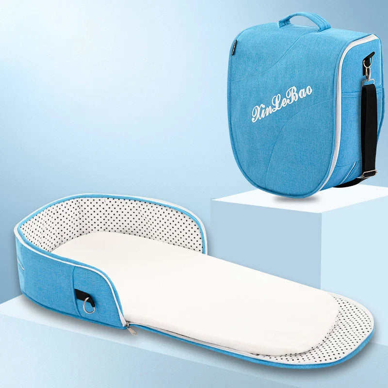 Multifunctional Folding Baby Travel Cot & Camping Bed