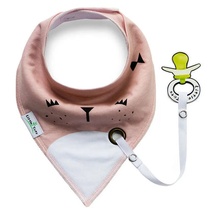 Super Absorbent Cotton Bandana Dribble Bib for Newborns