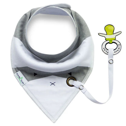 Super Absorbent Cotton Bandana Dribble Bib for Newborns