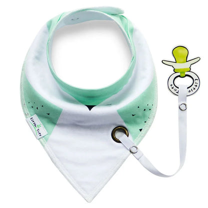 Super Absorbent Cotton Bandana Dribble Bib for Newborns