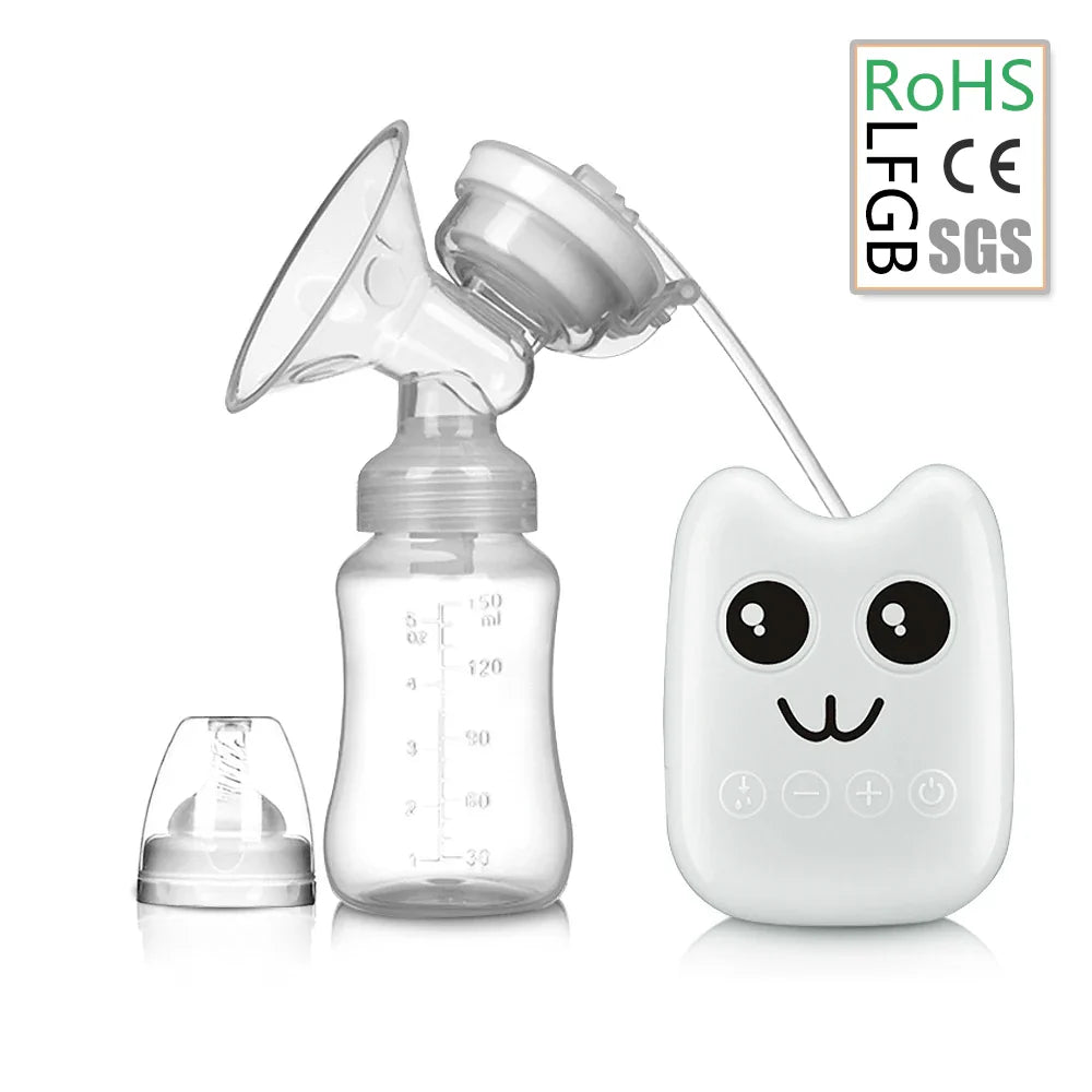 Electric & Manual Silicone Breast Pump for Breastfeeding