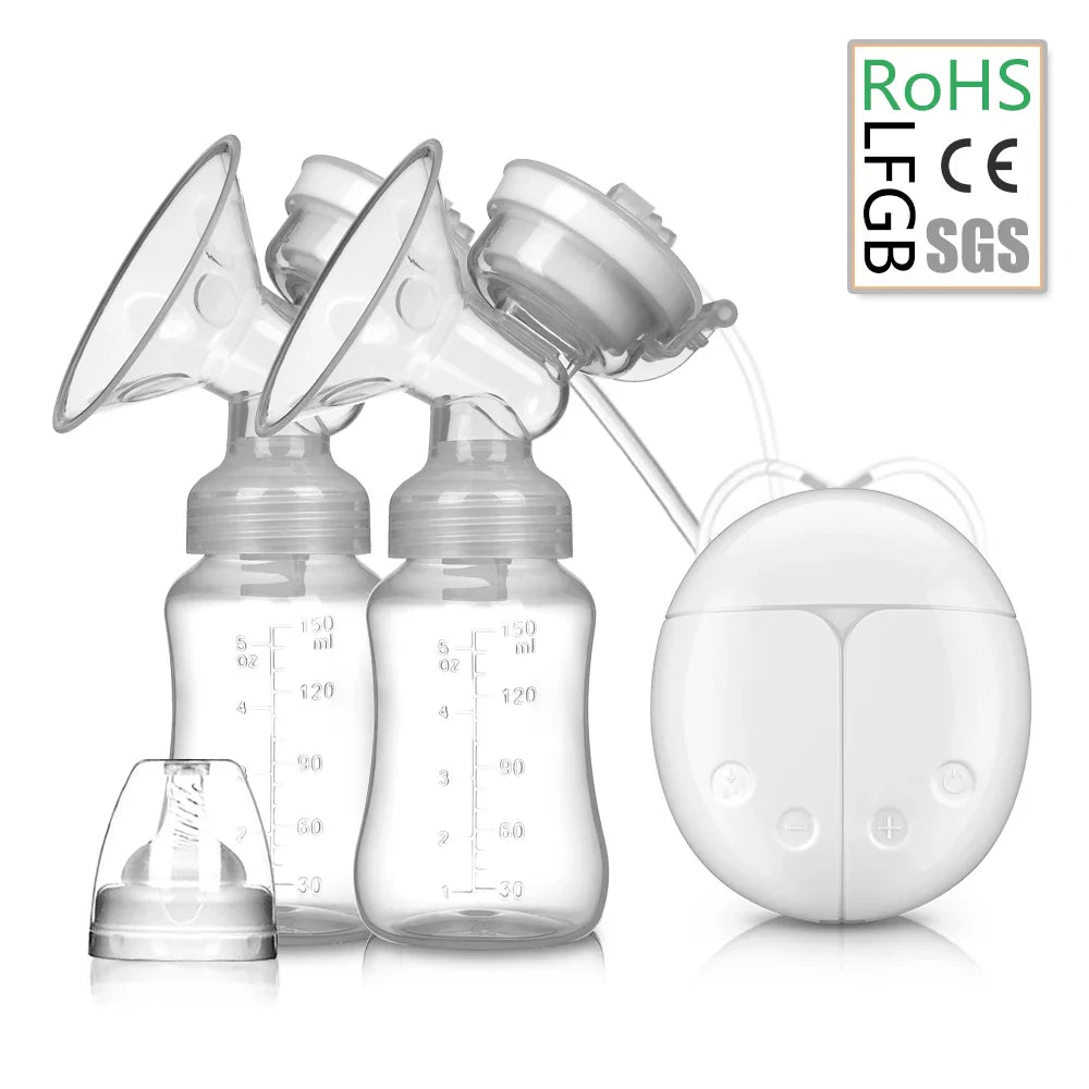 Electric & Manual Silicone Breast Pump for Breastfeeding