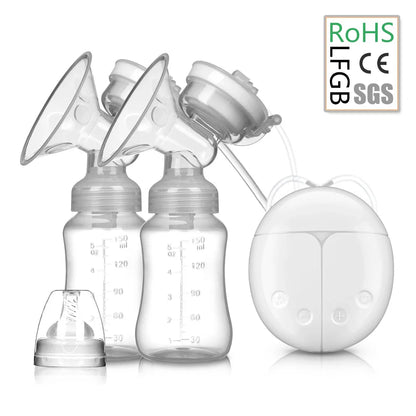 Electric & Manual Silicone Breast Pump for Breastfeeding