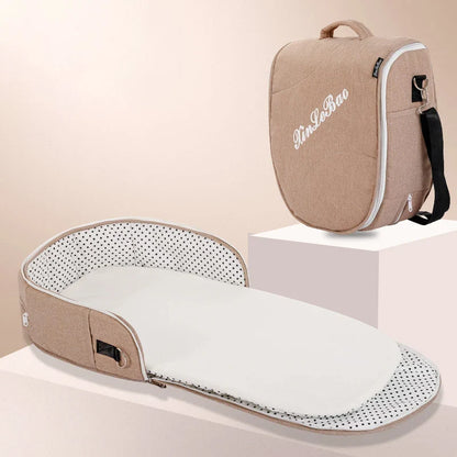 Multifunctional Folding Baby Travel Cot & Camping Bed