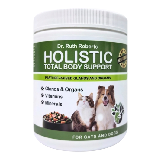 Holistic Total Body Support – Multivitamin & Glandular Support for Cats and Dogs