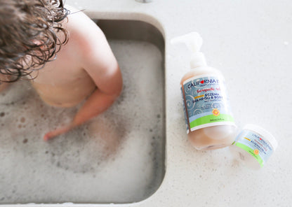 California Baby Eczema Cream + Wash Bundle