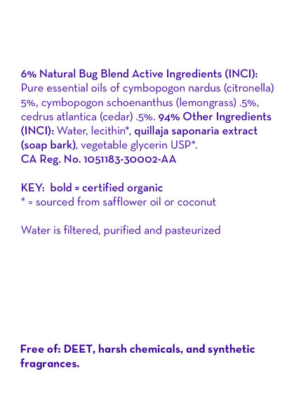 California Baby Natural Bug Blend™ Bug Repellent Spray