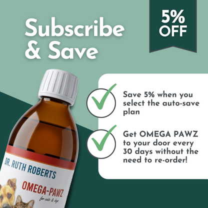 Omega Pawz - Liquid Omega 3 Oil for Cats and Dogs
