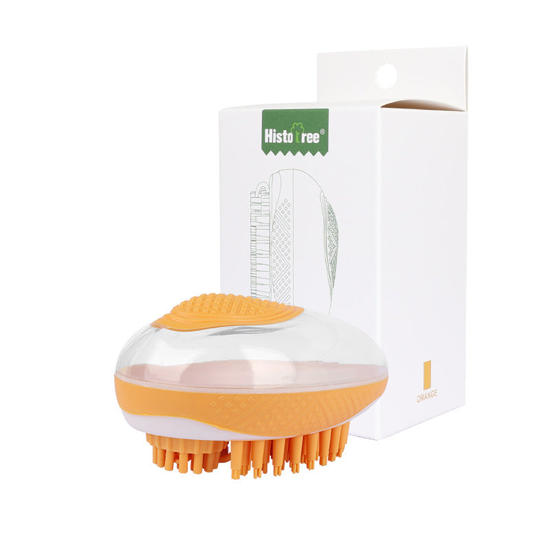 2-in-1 Silicone Pet Bath Brush & Massage Comb