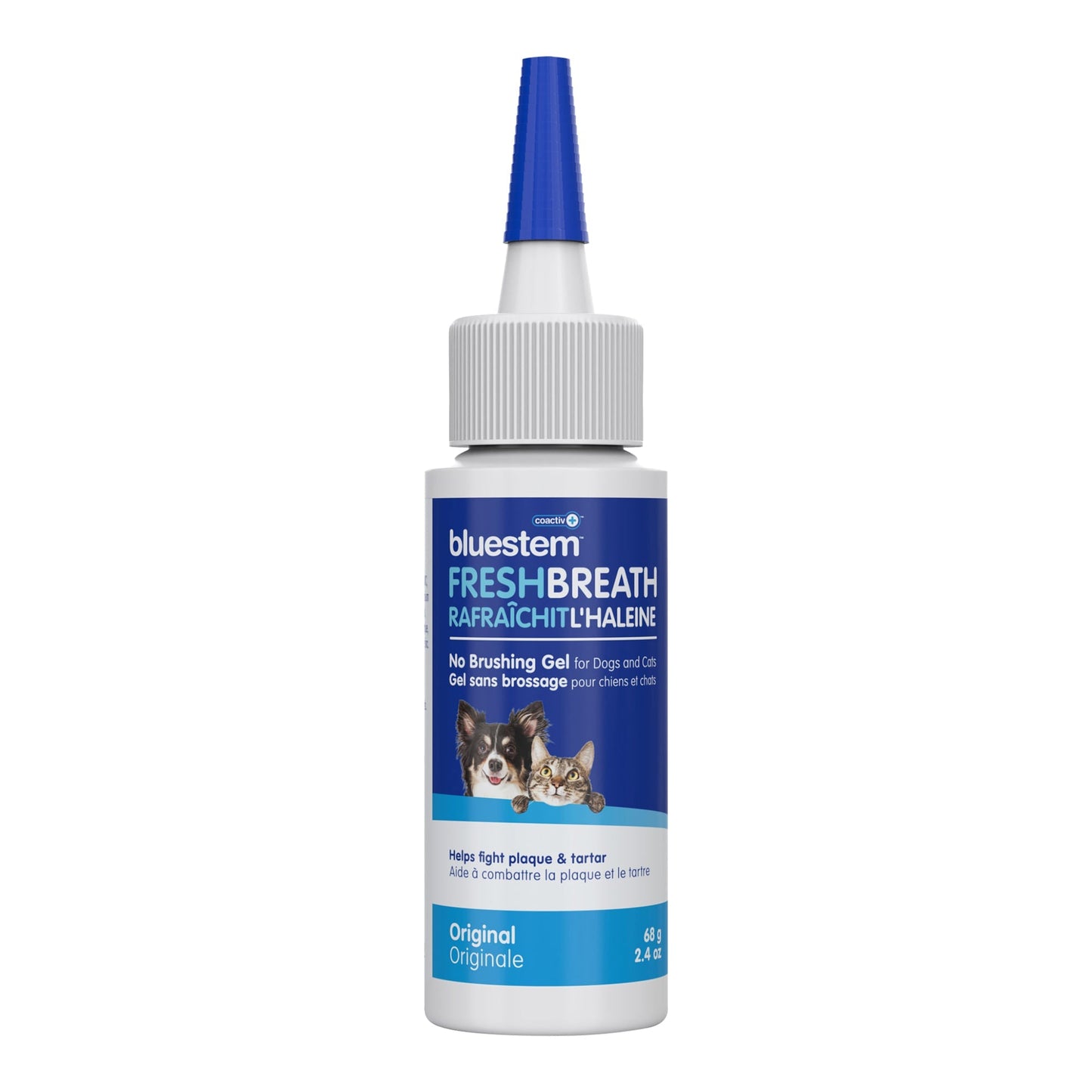 Bluestem Coactiv+ No Brushing Dental Gel for Cats & Dogs