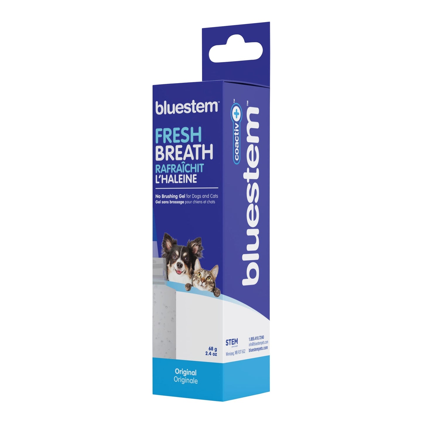 Bluestem Coactiv+ No Brushing Dental Gel for Cats & Dogs