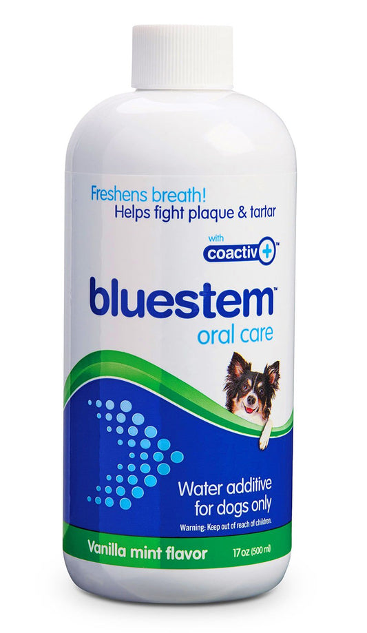 Bluestem Vanilla-Mint Water Additive for Dogs Only