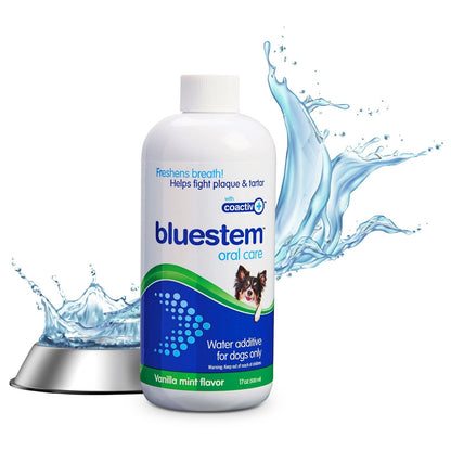 Bluestem Vanilla-Mint Water Additive for Dogs Only