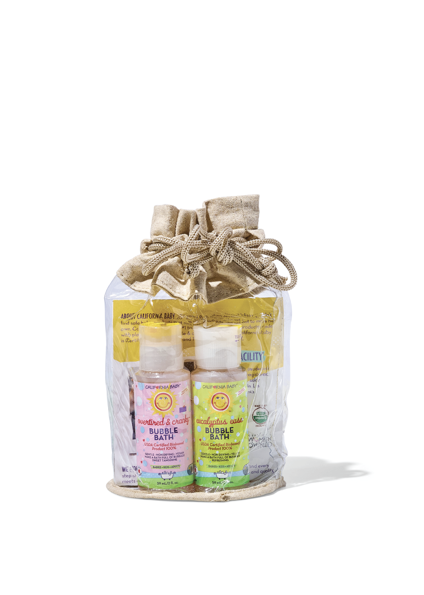 California Baby Bubble Bath Scent Sampler