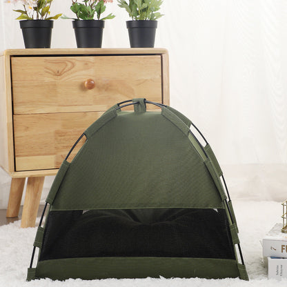 Portable Pet Camping Nest Bed for Cats & Dogs